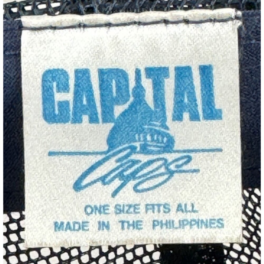 Vintage Capital Caps Blue Trucker Hat Snapback Cap Holsum Bakery Arizona - Picture 7 of 7